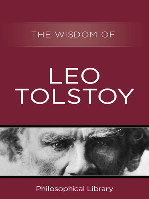 cover image of The Wisdom of Leo Tolstoy